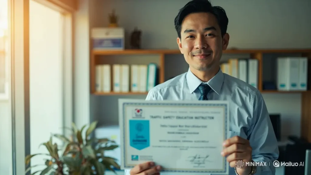 강사의 자격증과 경력 확인하기